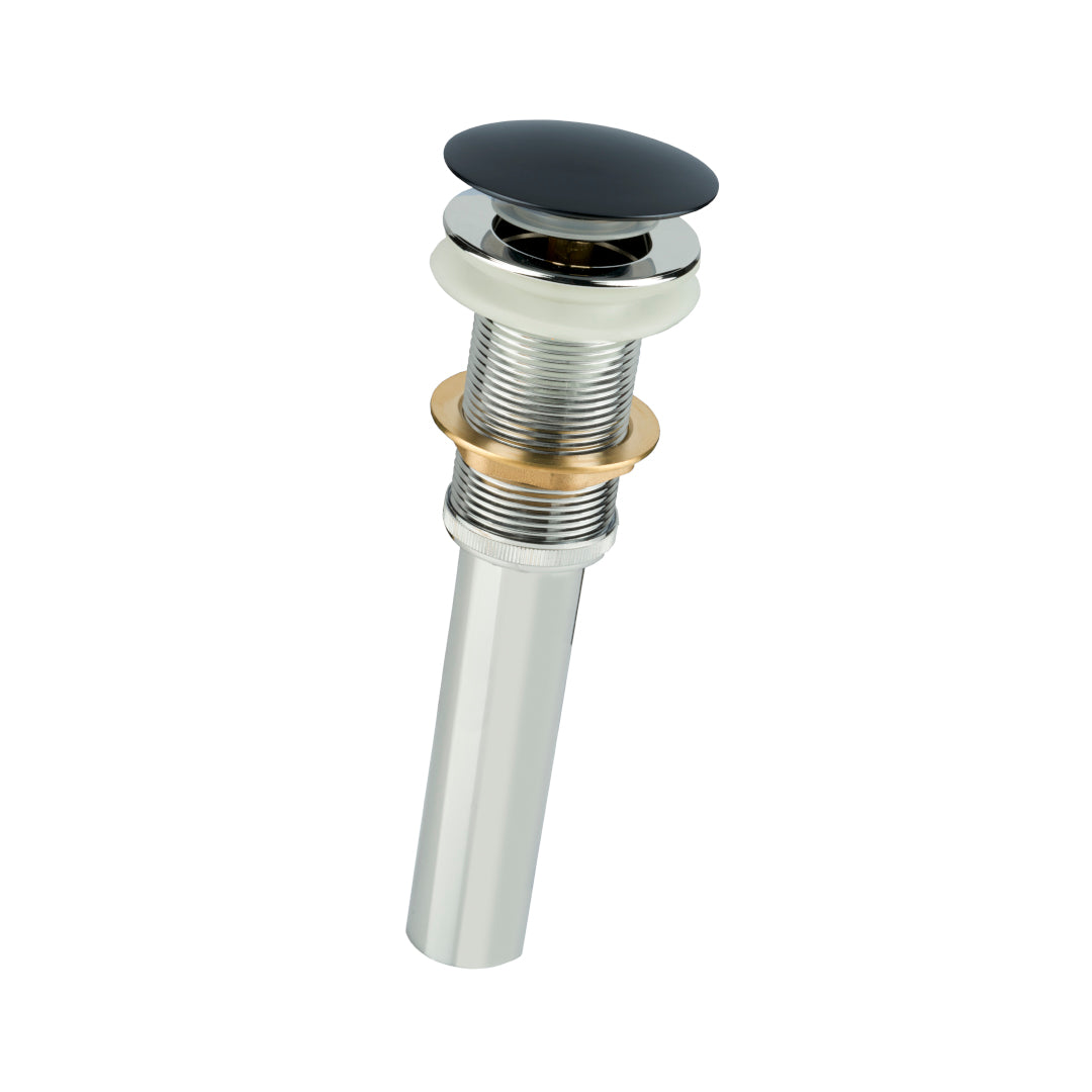 DESAGÜE PARA LAVAMANOS TIPO HONGO CON TAPA PUSH ZAMACK