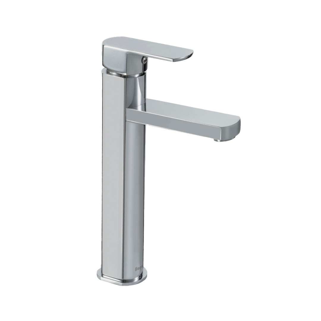 MEZCLADOR LAVAMANOS CON AIREADOR MONOCONTROL ALTO CASTELLO ALUMINIO MARTILLADO