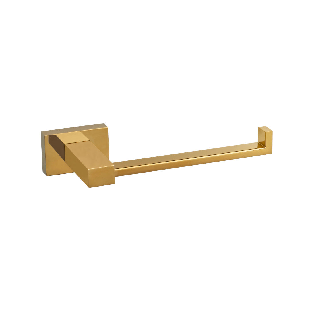 ACCESORIO DE BAÑO PORTA ROLLO PAPEL HIGIÉNICO MANHATTAN - PAPELERA NEGRO MATE