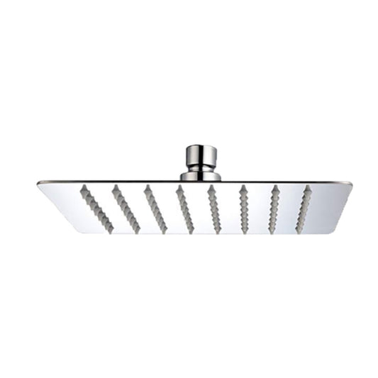 REGADERA TARENTO CUADRADA 8“ (20CM) CROMADA