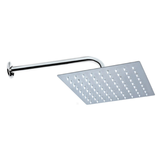 SET DE REGADERA 10" ROMA + BRAZO DE 40CM CROMADA