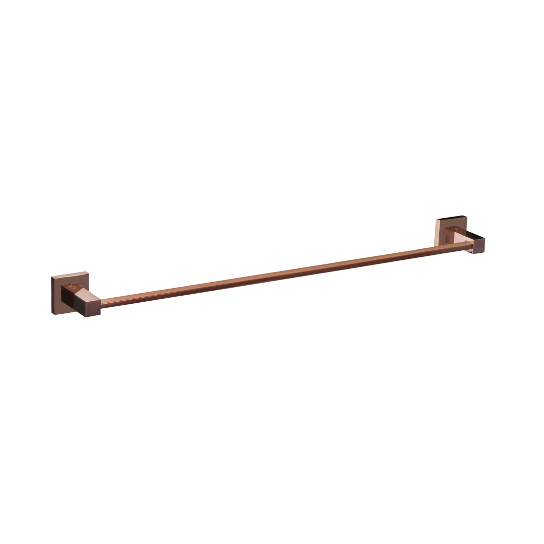 ACCESORIO DE BAÑO TIPO TOALLERO BARRA LUJOSO LÍNEA BRESSIA DORADO